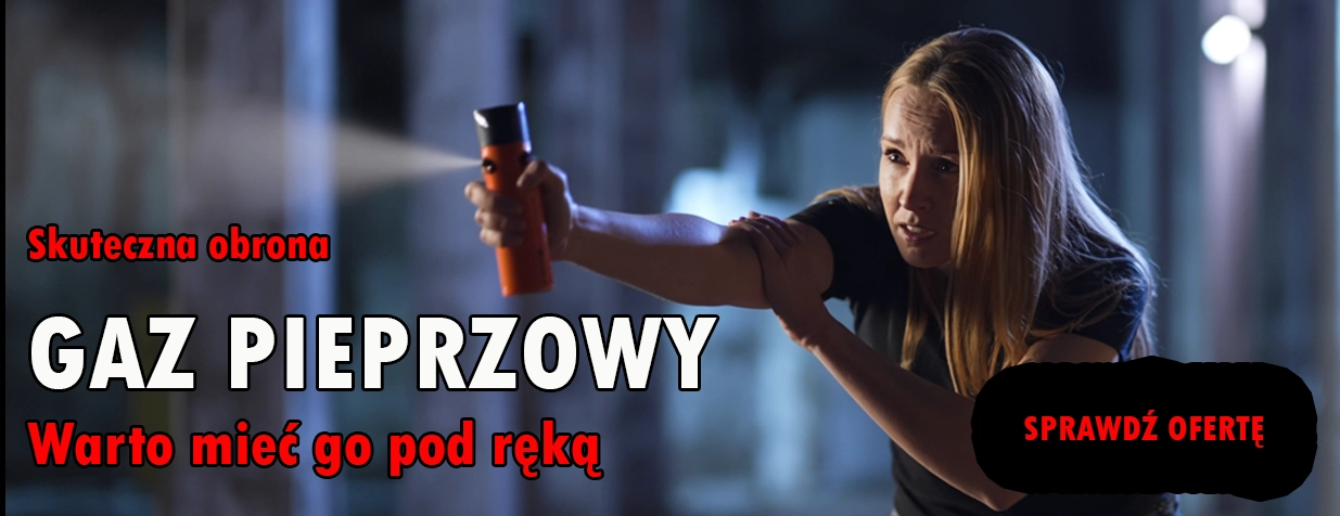 Duży wybór gazów pieprzowych do obrony osobistej - sklep online
