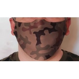 Maska maseczka elastyczna na twarz moro WZ93 Haasta męska