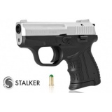 Pistolet hukowy, alarmowy Stalker M906 5,6mm chrom mat
